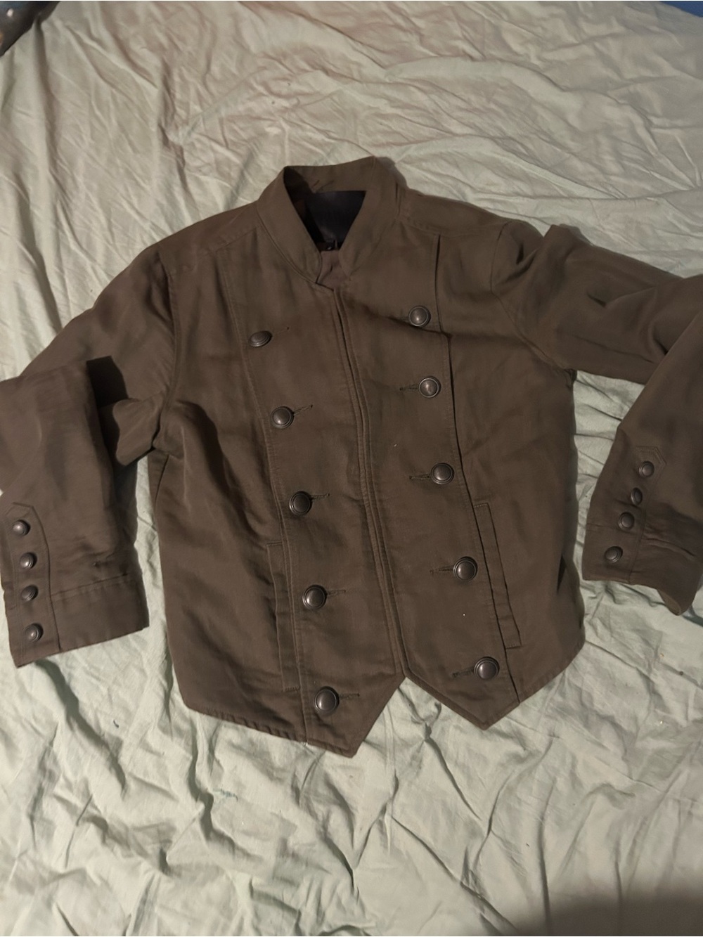 Paige Ashley Olive Green Military Inspired Jacket